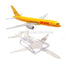 DHL airplane model toy diecast Boeing 757 Cargo plane